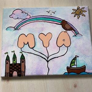 Custom Name Painting